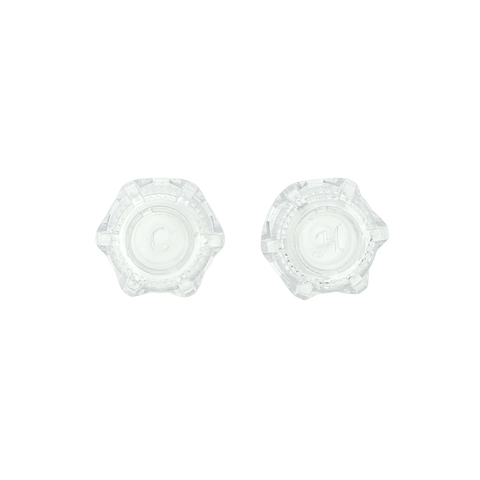 Acrylic Faucet Handle, Fits Standard J Broach