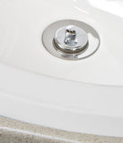 Drain Stopper, Chrome Finish