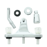 8" Shower Faucet, Offset Shank