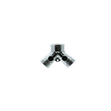 Dual Shut-off Hose Y, Metal