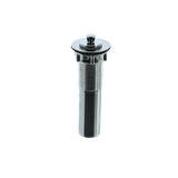 Vanity Sink Drain Assembly, Chrome Finish