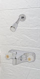 8" Shower Faucet, Offset Shank